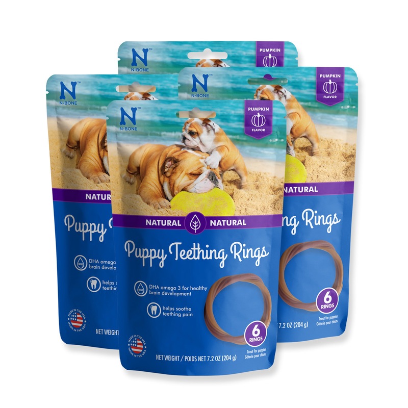 Npic Natural Treats N Bone Puppy Teething Ring Pumpkin Flavor 6 Pk Buy Pet Toilet Training 657546113017