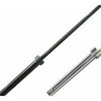 20Kg MORGAN Black Harden Chrome Olympic Barbell - 680Kg Max Capacity