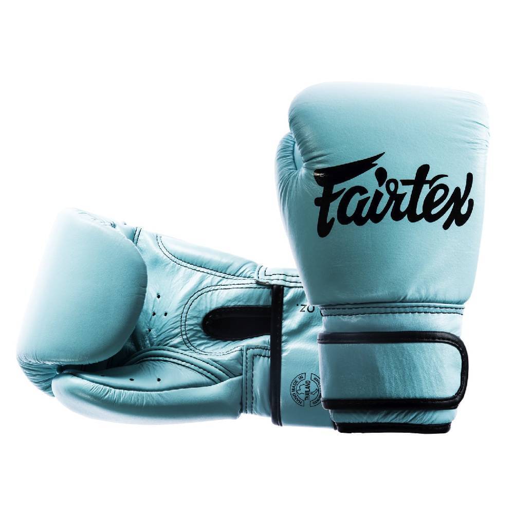 baby blue boxing gloves