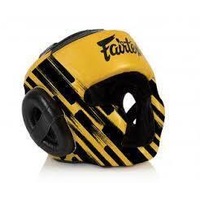 New FAIRTEX Diagonal Vision Sparring Headguard Lace Up Head Gear HG16