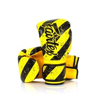 New FAIRTEX-Grunge Art (BGV14Y) Microfibre Boxing Gloves Muay Thai