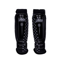 New FAIRTEX-Neoprene Shin Guards Muay Thai MMA Instep Protector