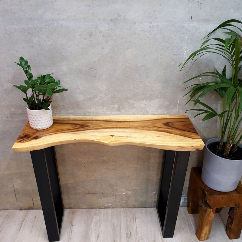 Mango Trees Bungalow Console Table, Console Table Under 100cm Height