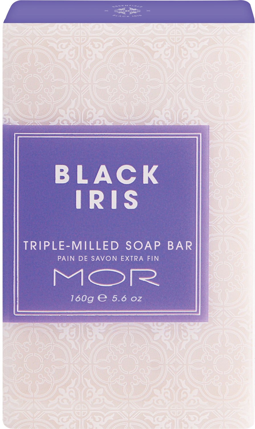 MOR Triple-Milled Soap Bar 160G Black Iris