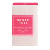MOR Triple-Milled Soap Bar 160G Sugar Rose