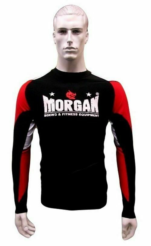 New MORGAN Compression Wear Mens Sports Shirt - Long Sleeve