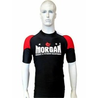 MORGAN Compression Wear Mens Sports Shirt - Short Sleeve