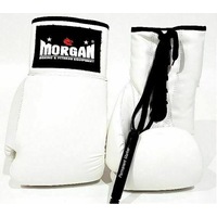 MORGAN Lace Up Autograph Boxing Gloves Muay Thai Gloves (10Oz)