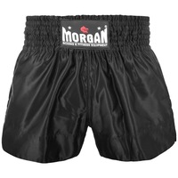 MORGAN Muay Thai Boxing MMA Pants Shorts - Black