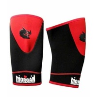 MORGAN Neoprene Silicon DLX Knee Guard (Pair) Pro Grade Injury Recovery
