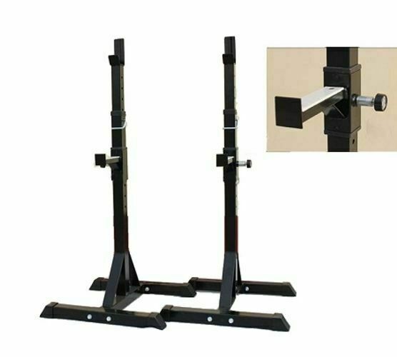 New MORGAN Portable 2Pcs Squat & Bench Rack Australia