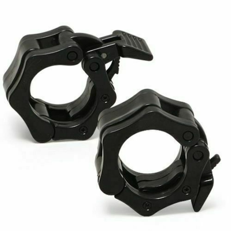 Snap Latch (Pair) Fit All Olympic Barbells Weight Lifting