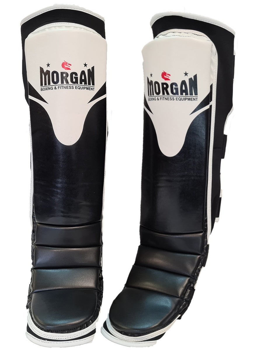 New MORGAN V2 Pro MMA Shin Guard Protector Muay Thai & Instep