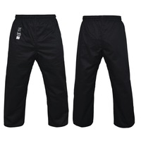 10oz YAMASAKI Black Karate Gi Pants Martial Art Kids to Adults Size