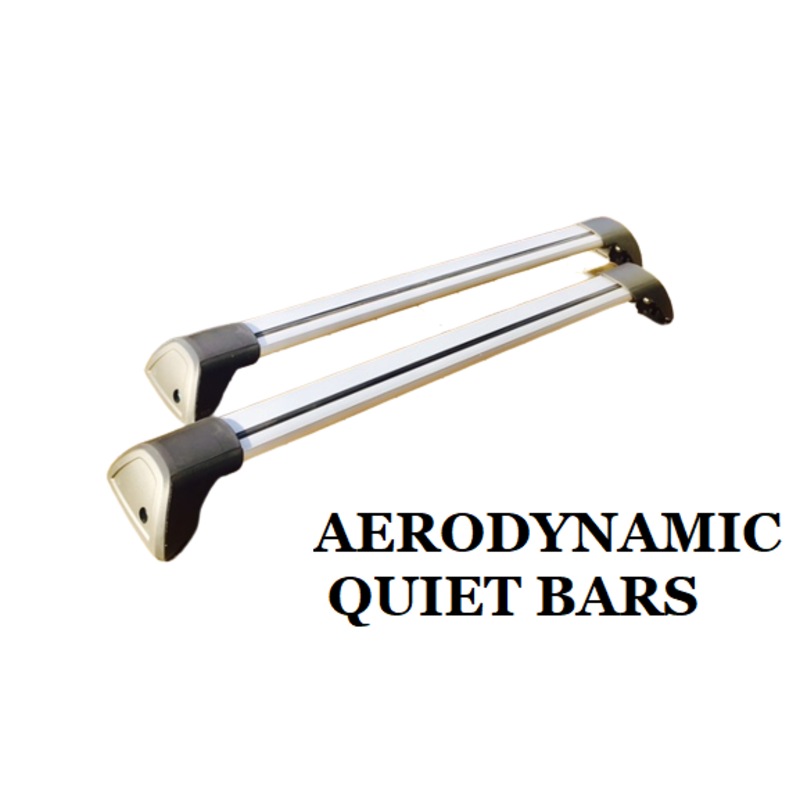 Buy 2x Aerodynamic Roof racks / Cross Bars for Isuzu MUX LST 20222023