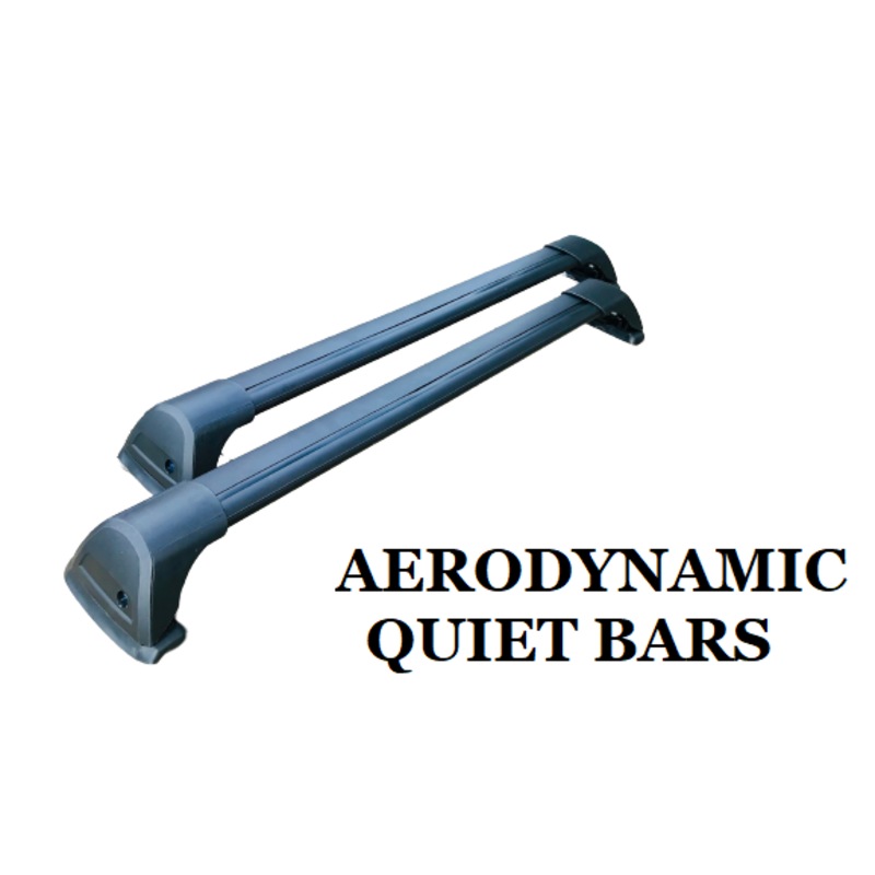 Buy 2xBLACK Roof racks for isuzu DMax XTerrain 2021 2024 D MAX Aerodynamic Cross bars MyDeal