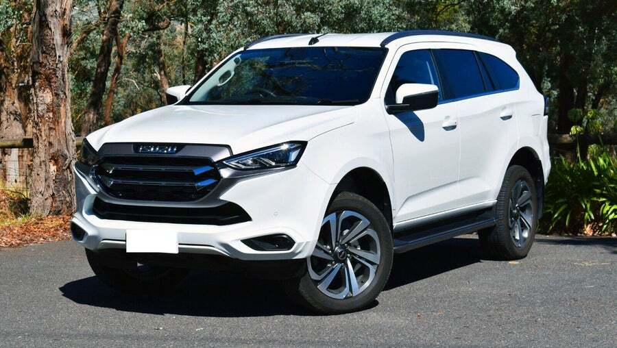 Buy 2x BLACK Aerodynamic Roof racks / Cross Bars for Isuzu MUX LST