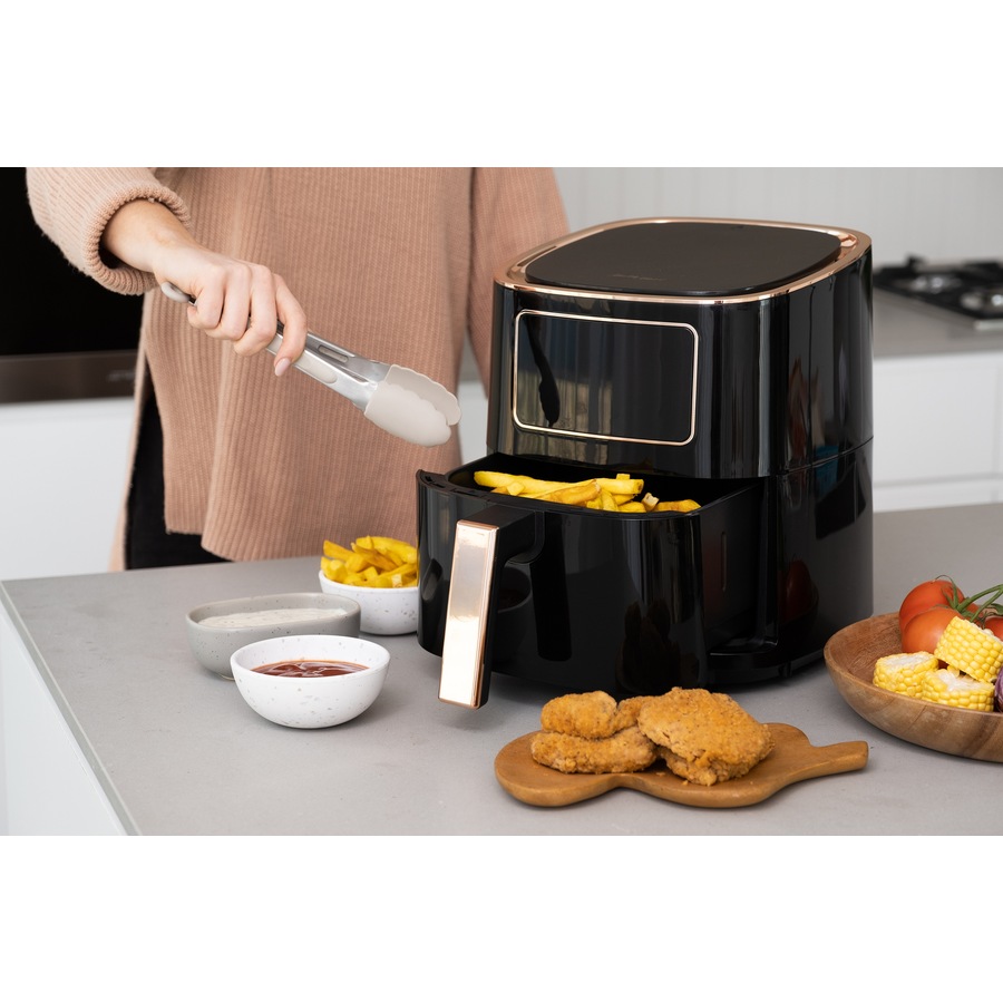 Healthy Choice 7L Digital Air Fryer (Black) 1700W, 200C, 8 Cooking Settings