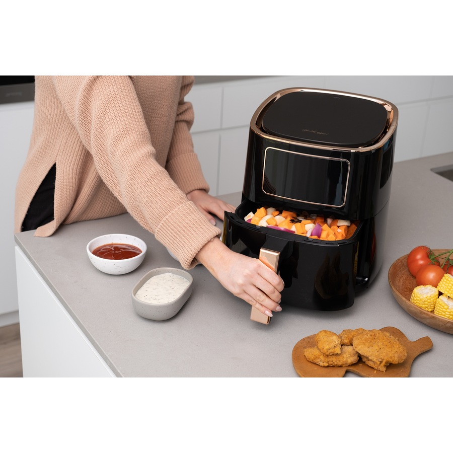 Healthy Choice 7L Digital Air Fryer (Black) 1700W, 200C, 8 Cooking Settings