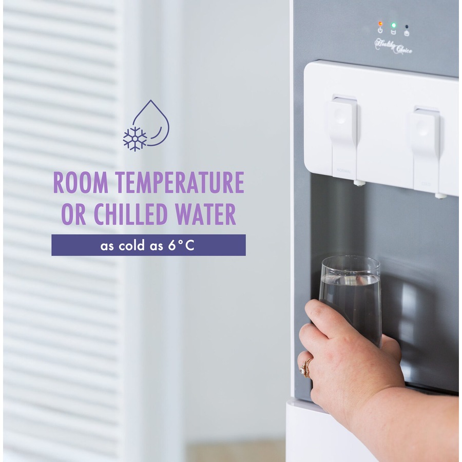 Healthy Choice Standing Cooler, Filter & Water Dispenser (20L) Dual Tap