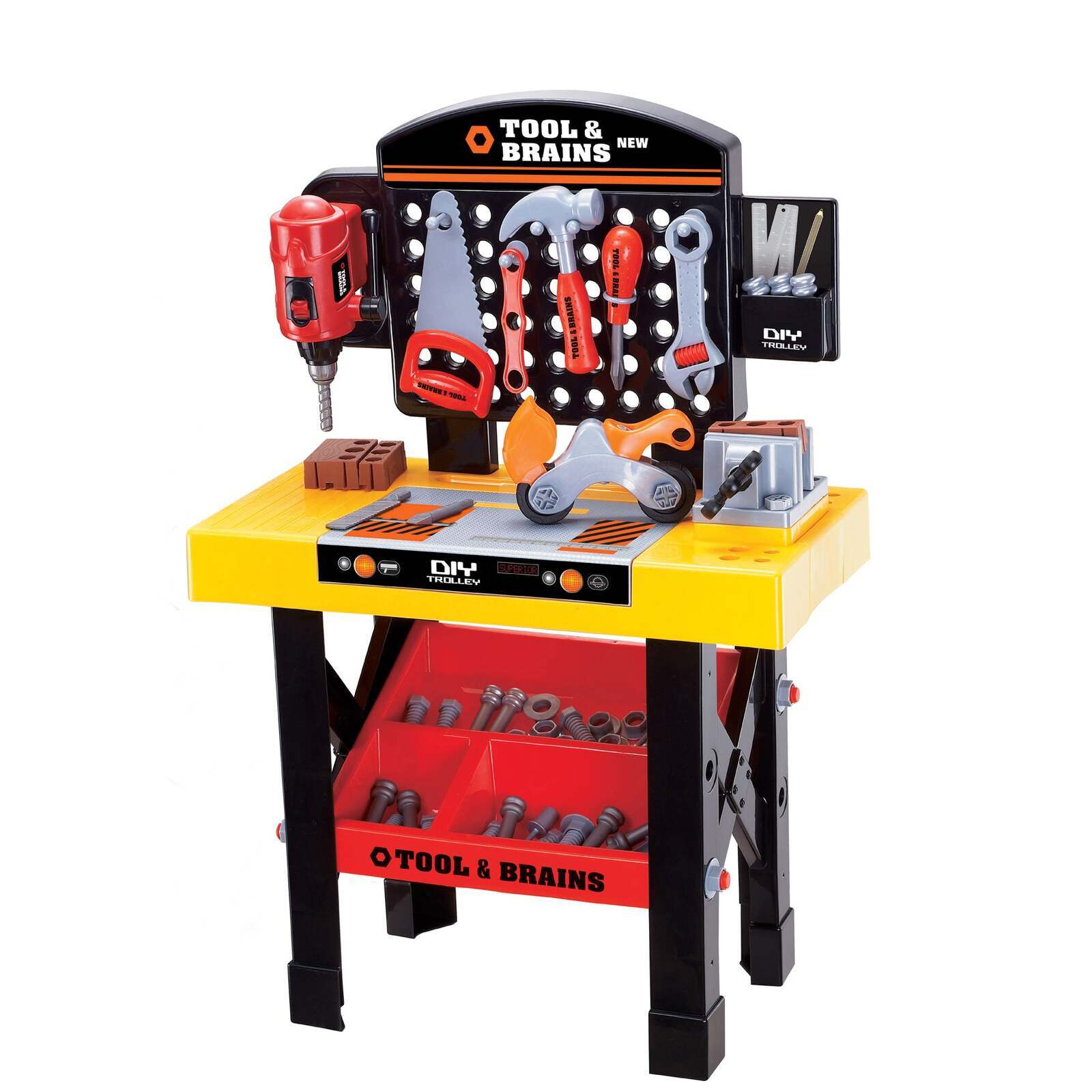 GEM Toys Children's Tool Workbench Playset w/ Toy Tools & Accessories Unbranded Australia