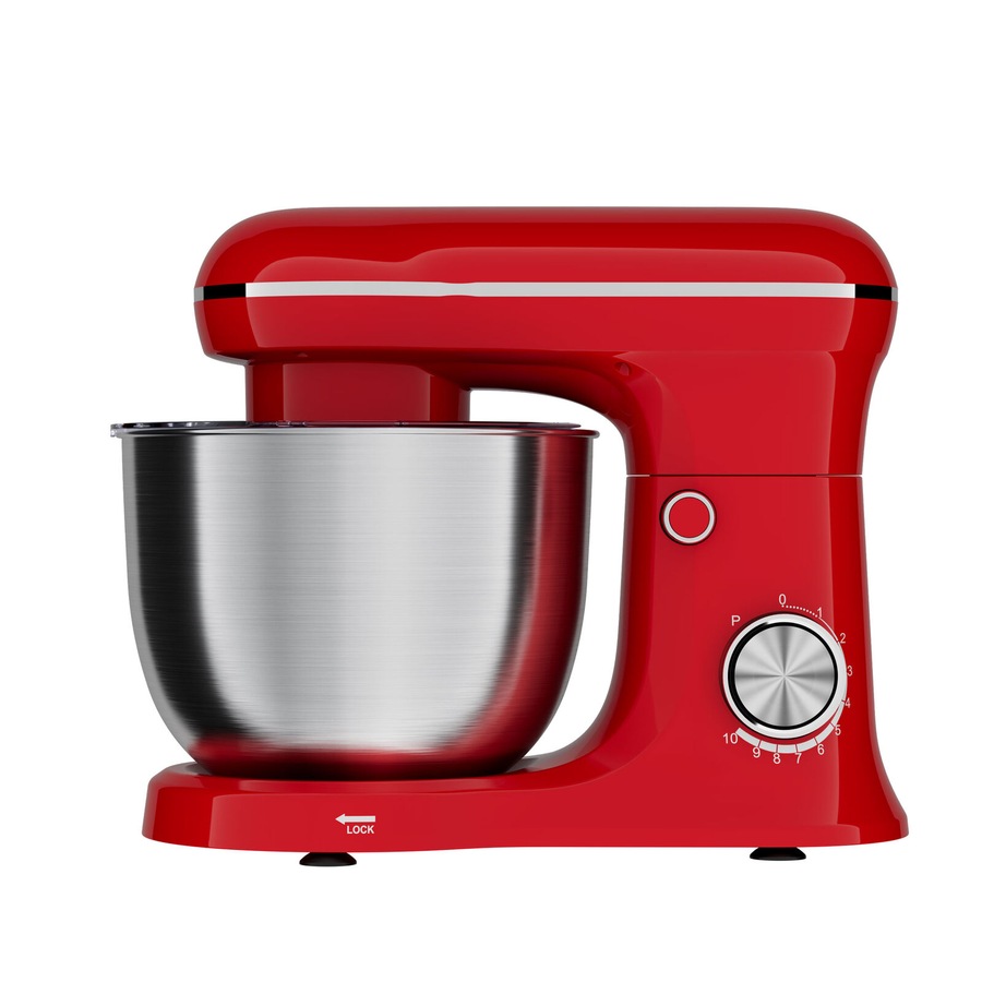 Healthy Choice 400W Mix Master 5L Kitchen Stand (Red) w/ Bowl/ Whisk/ Beater