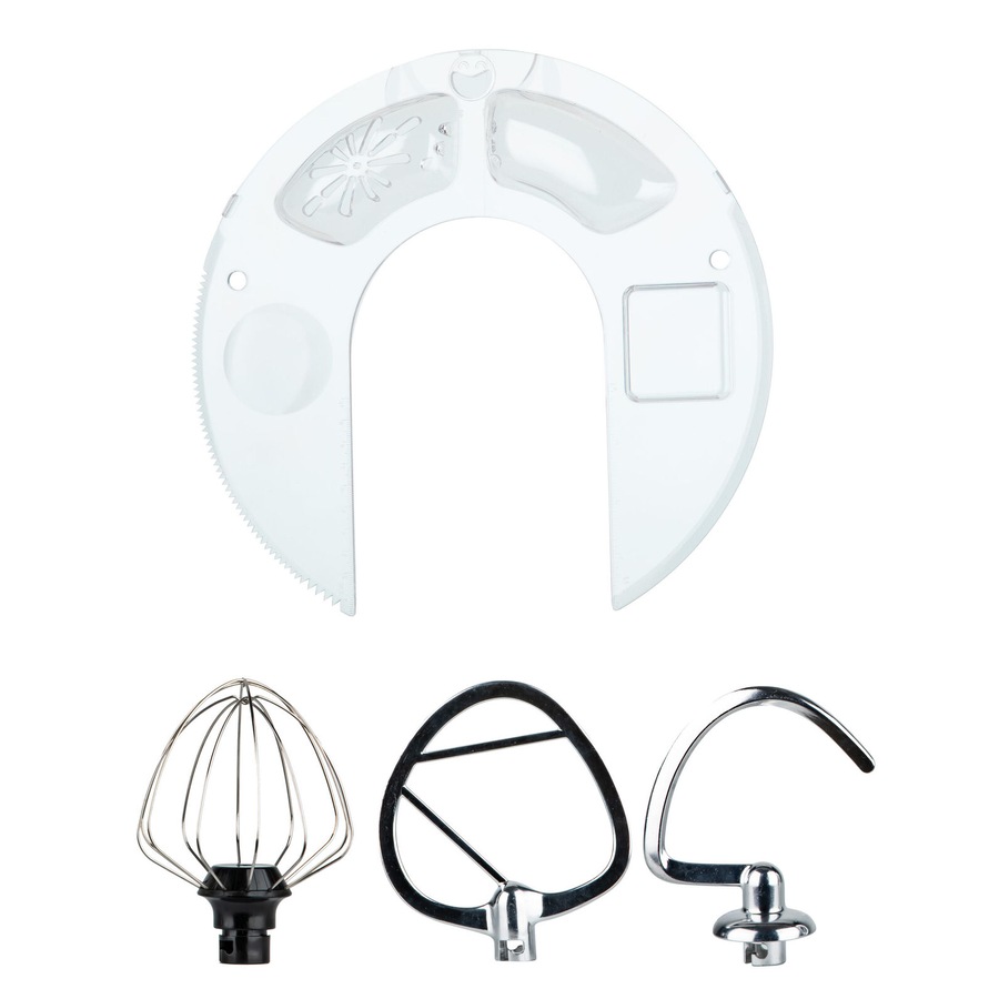 Healthy Choice 400W Mix Master 5L Kitchen Stand (Red) w/ Bowl/ Whisk/ Beater