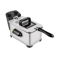 Healthy Choice 3.8L Deep Fryer with Timer Control Knob and Thermal Safety Device