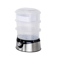 Healthy Choice 3 Tier Food Steamer with Stainless Steel Base