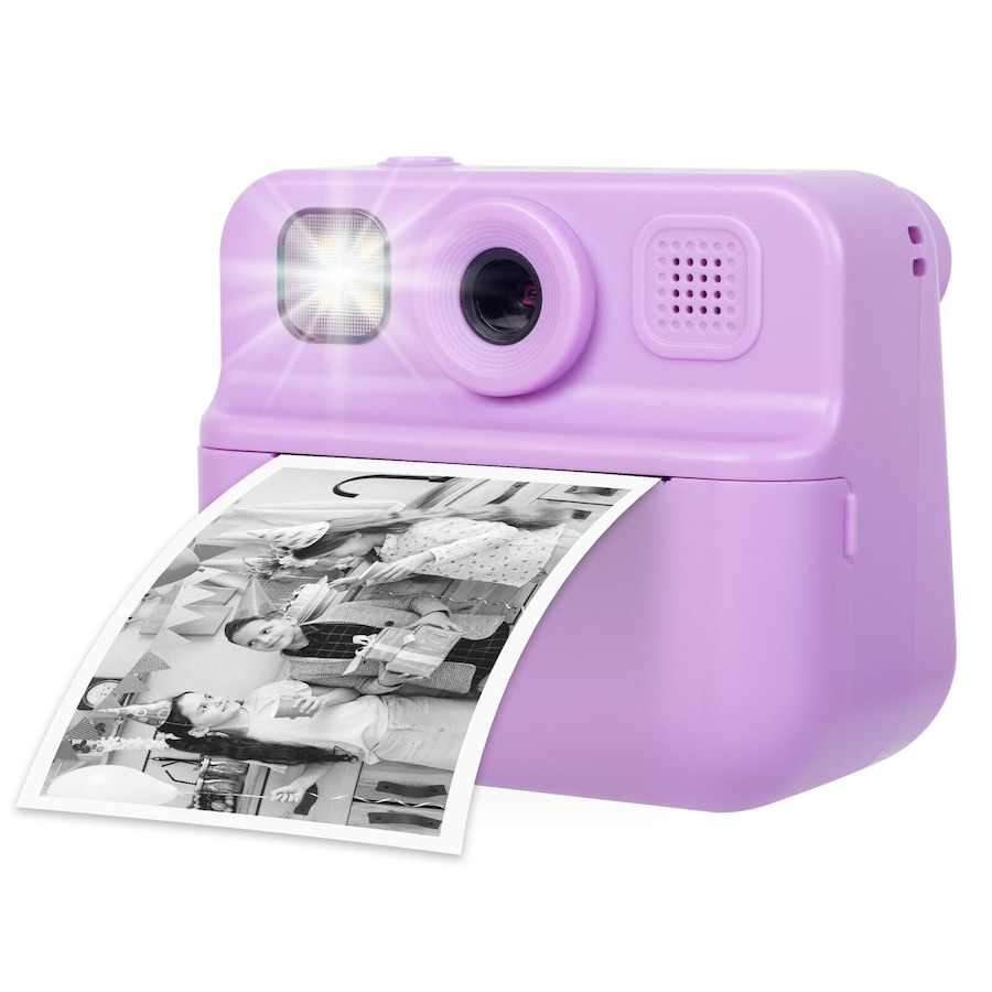 Lenoxx Kids 48MP Instant Print Camera with Dual Lens and 1080P HD Video