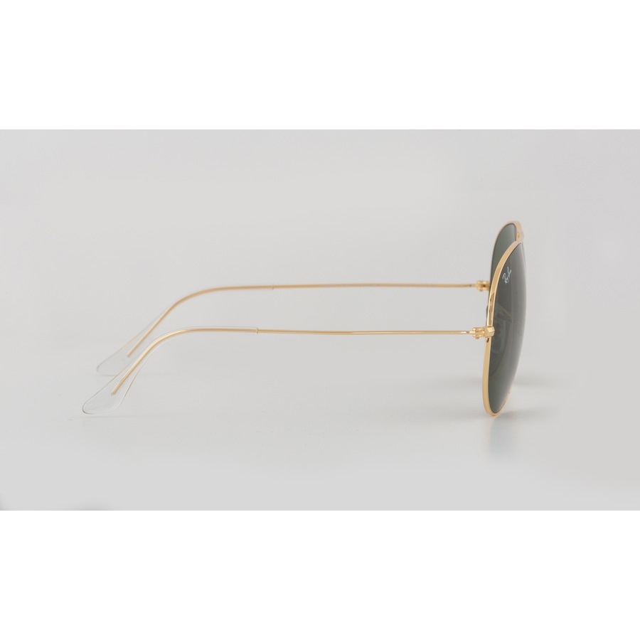 Ray-Ban Aviator Large Metal II Sunglasses in Gold and Green