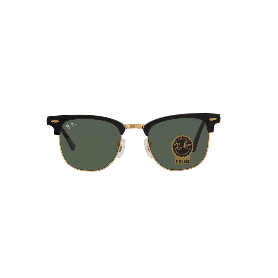Ray-Ban Clubmaster Classic Sunglasses in Black On Gold