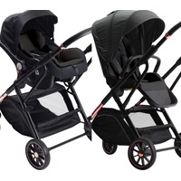 Destiny Aluminium Alloy 3in1 Baby Pram with Carry Cot Baby Stroller Jogger Push chair