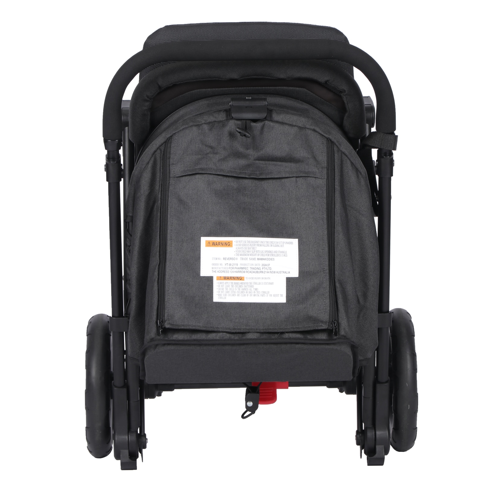 Reverso Reversible Handle Compact One Hand Fold 2in1 Baby Pram Baby Stroller Jogger Push chair