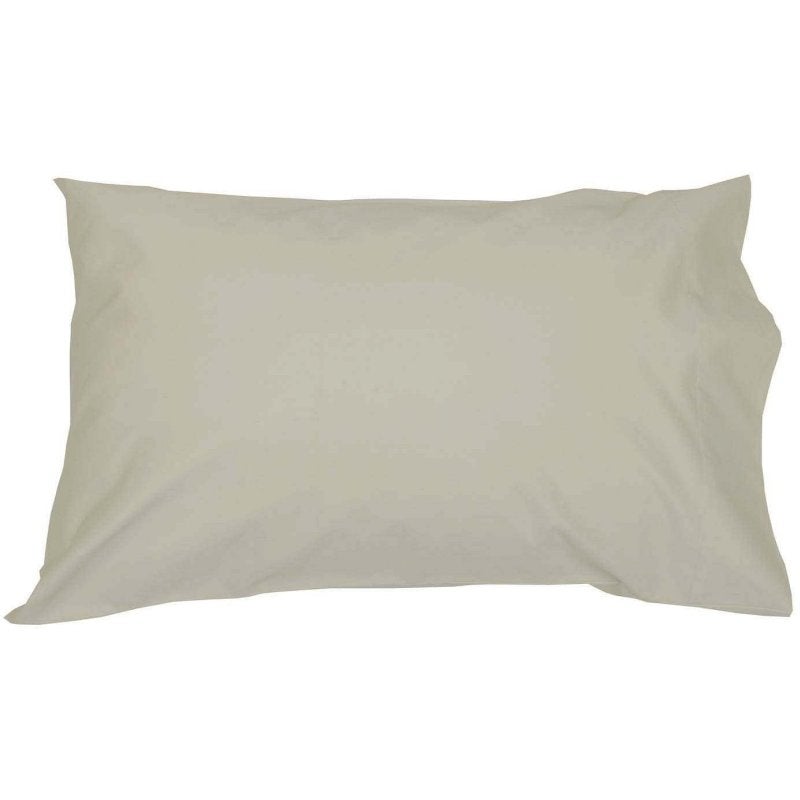 Durable 1500 TC Ivory Pillowcase - 100% Pure Cotton
