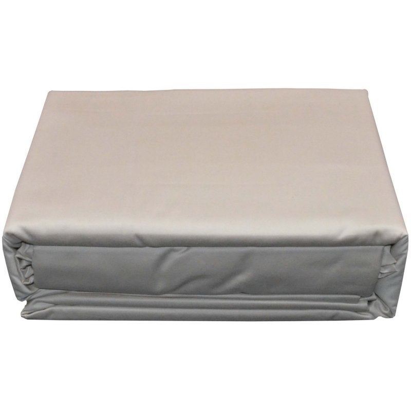 1500 TC Ivory Double Bed Sheet Sets w/ Pure Cotton