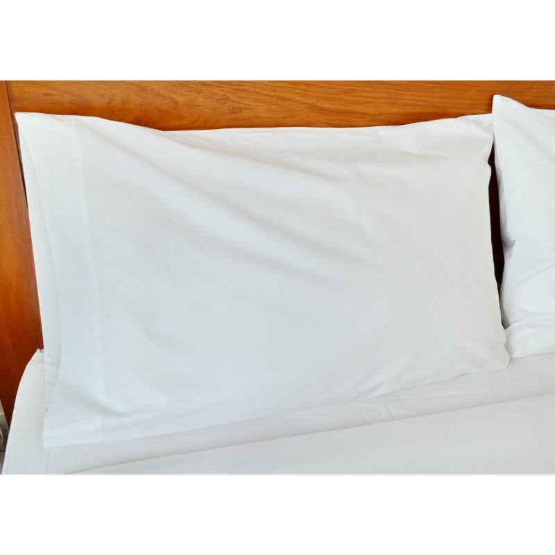Egyptian Cotton Percale White King Bed Sheet Sets