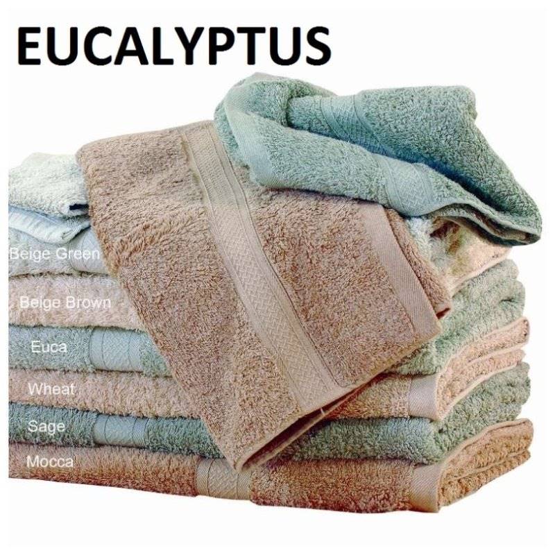 Euca Organic Cotton Pack - 2 Bath & 1 Hand Towels
