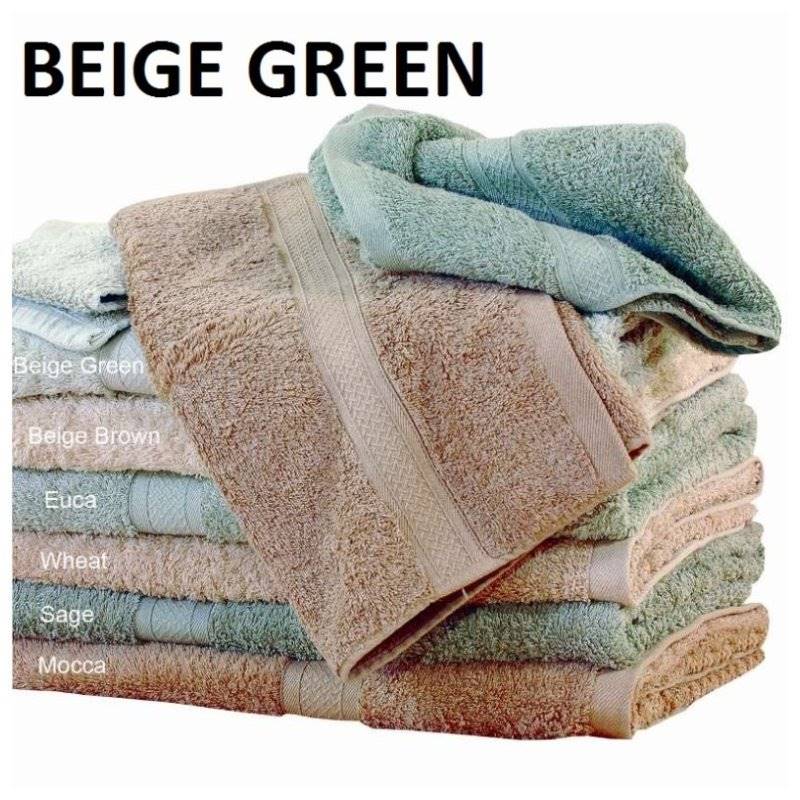 Green Organic Cotton Pack - 2 Bath & 1 Hand Towels