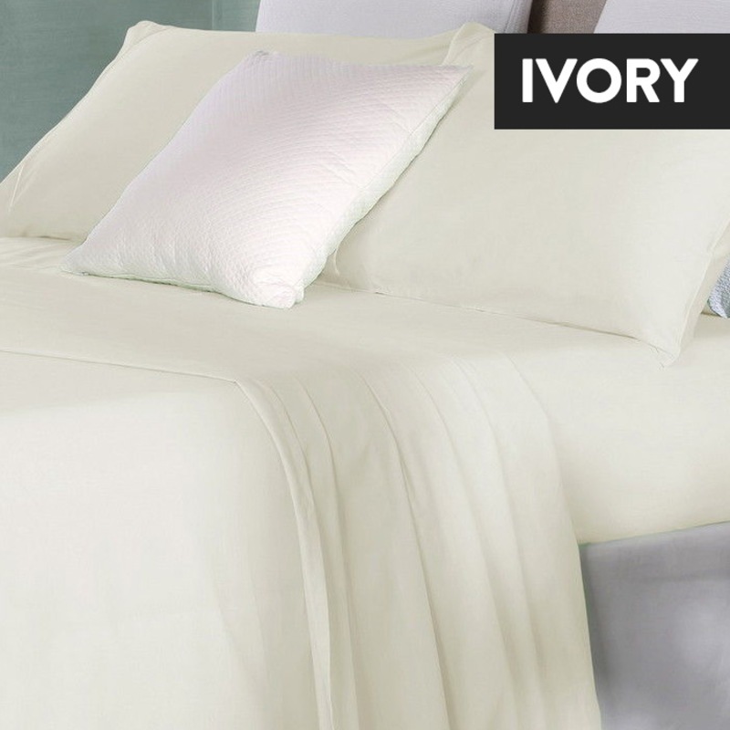 Buy 250TC Cotton Percale Sheet Sets MyDeal