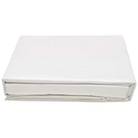 White or Ivory Pure Cotton Bed Sheets Set 500TC