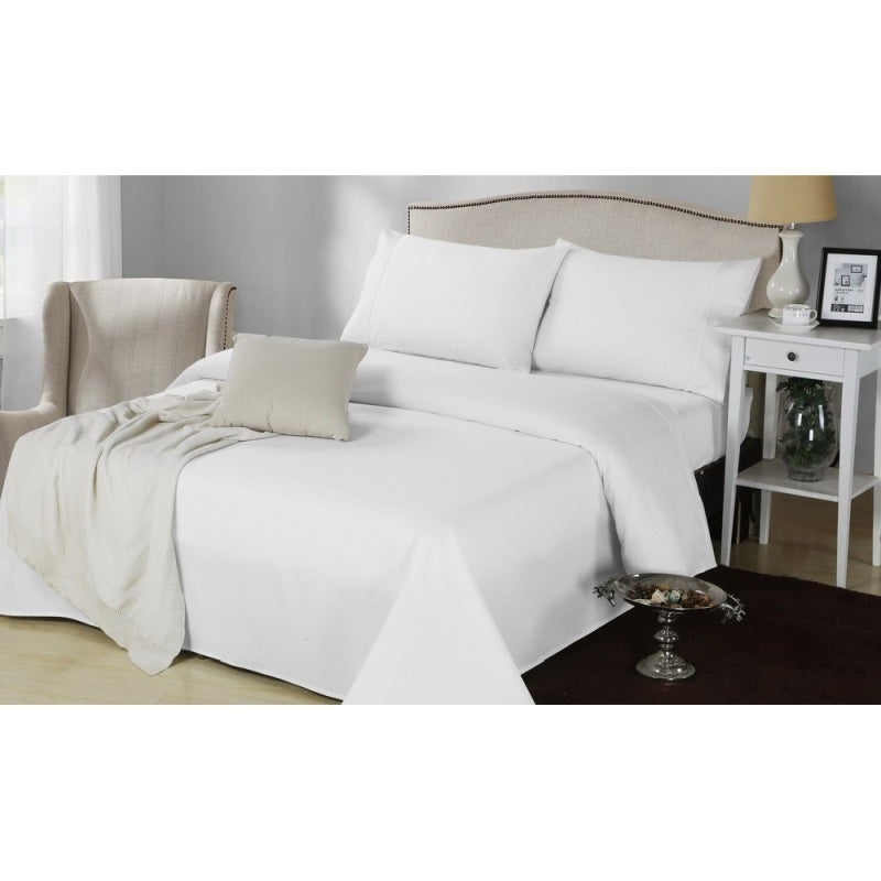 Ultra Soft 1000TC Cotton Rich 3/4 Pieces Sheet Set in Choice of Colours
