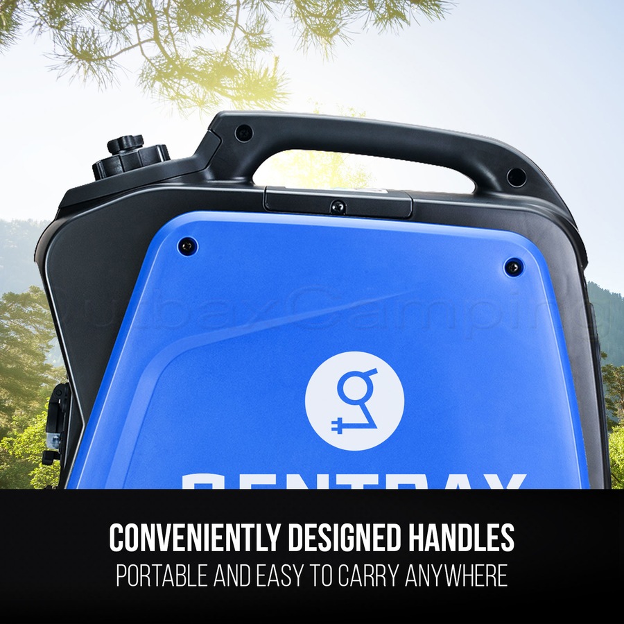 GENTRAX GT1200 Portable Inverter Generator – 1.2KW Pure Sine Wave, Lightweight & Quiet, Perfect for Camping & Emergencies