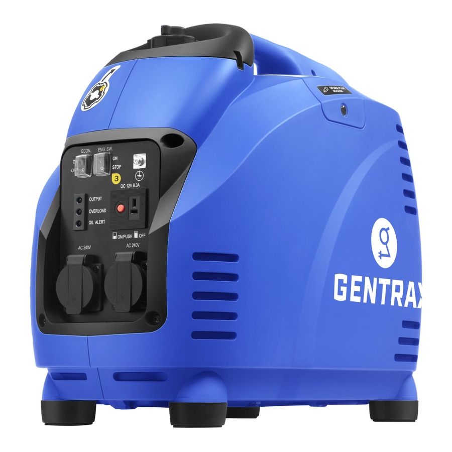 GENTRAX 3.5KW Inverter Generator + 600W VoltX Power Station – Reliable Power for Emergencies