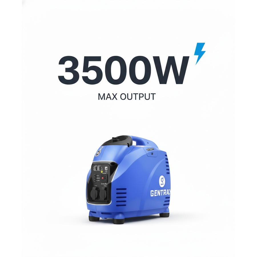GENTRAX 3.5KW Inverter Generator + 1800W VoltX Power Station – Portable Backup Power Bundle