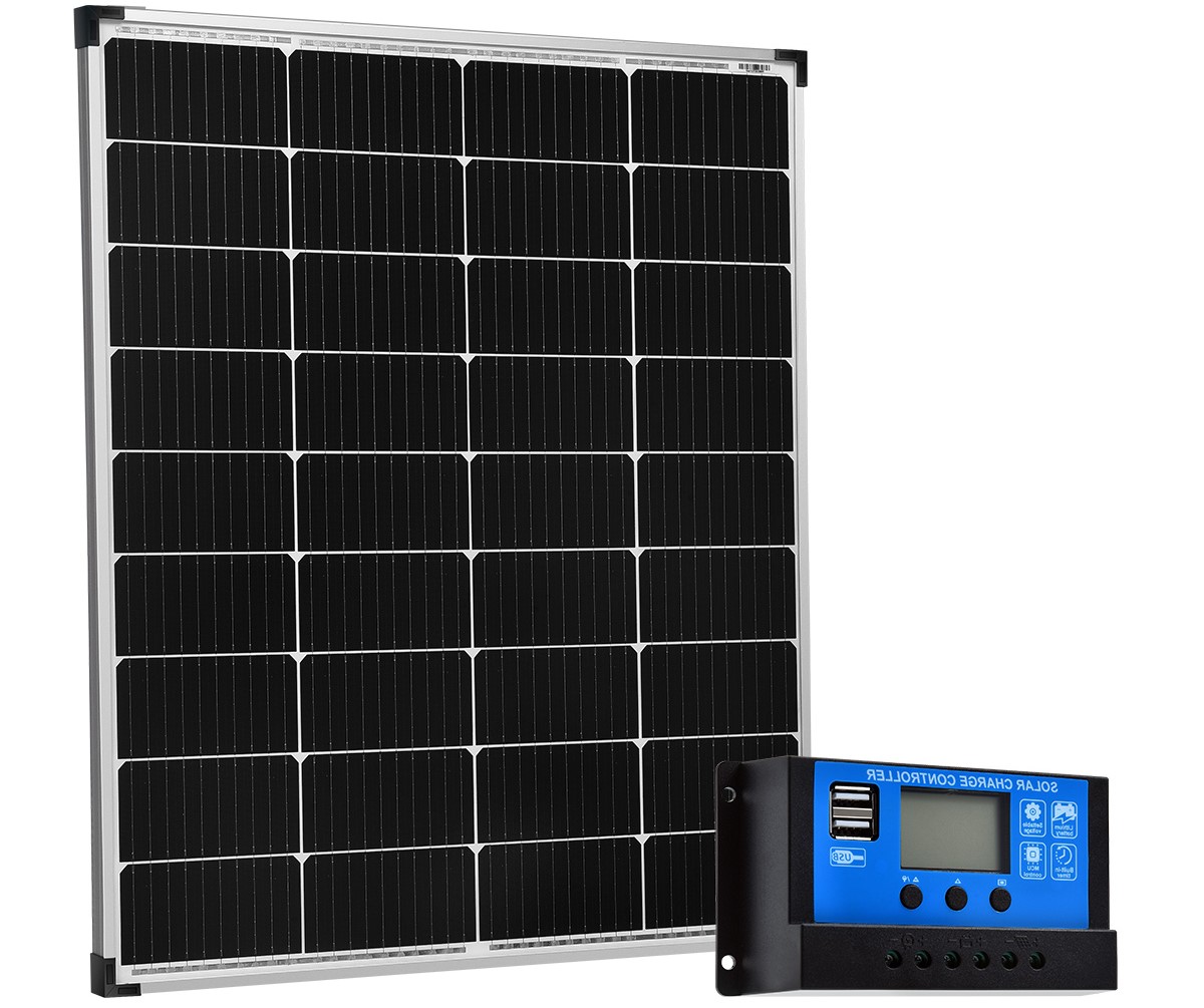 Acemor 12V 300W Solar Panel Kit Mono + 10A Contoller Caravan Camping Charge