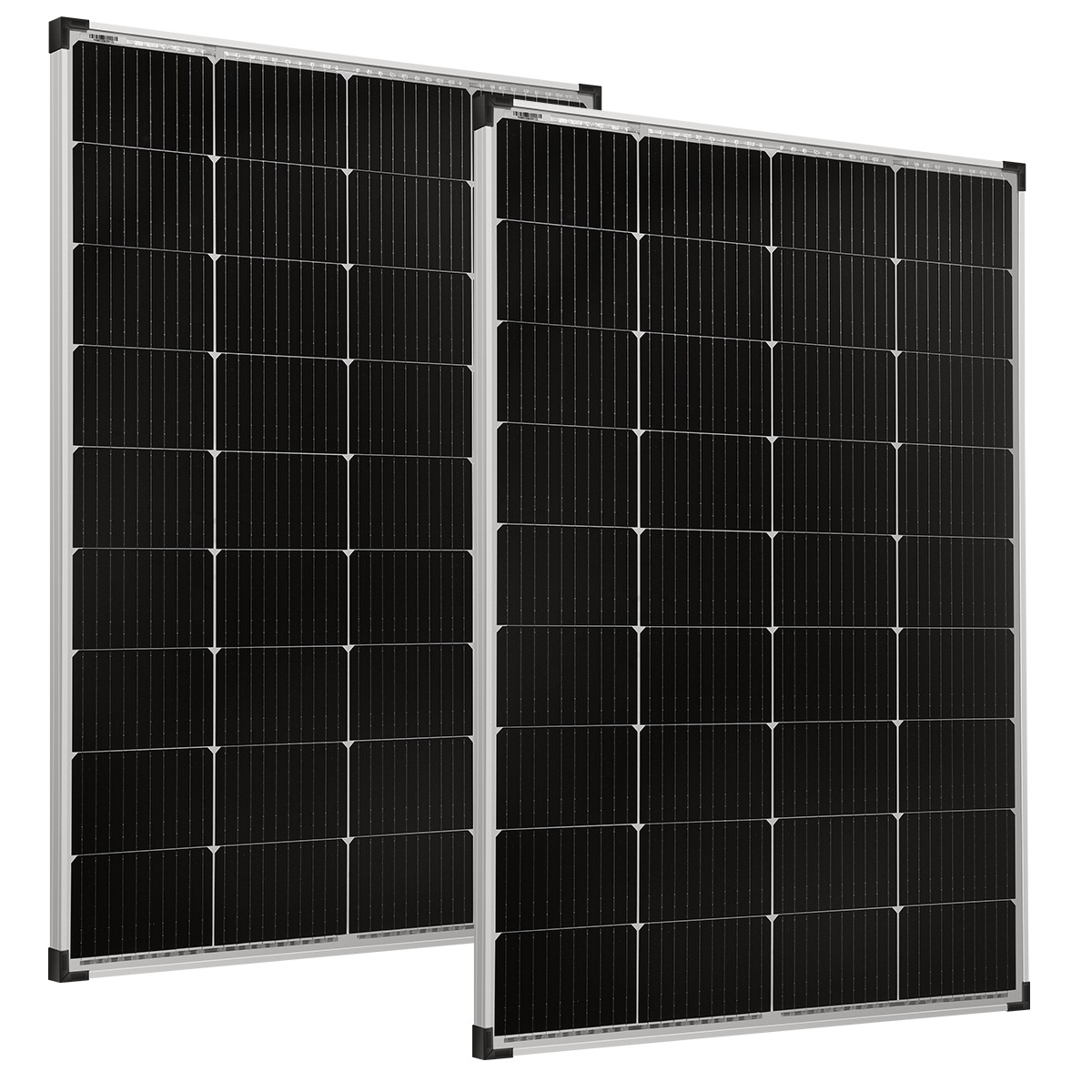 Acemor 12V 2x 350w Solar Panel Kit Mono Power Camping Caravan Battery Charge