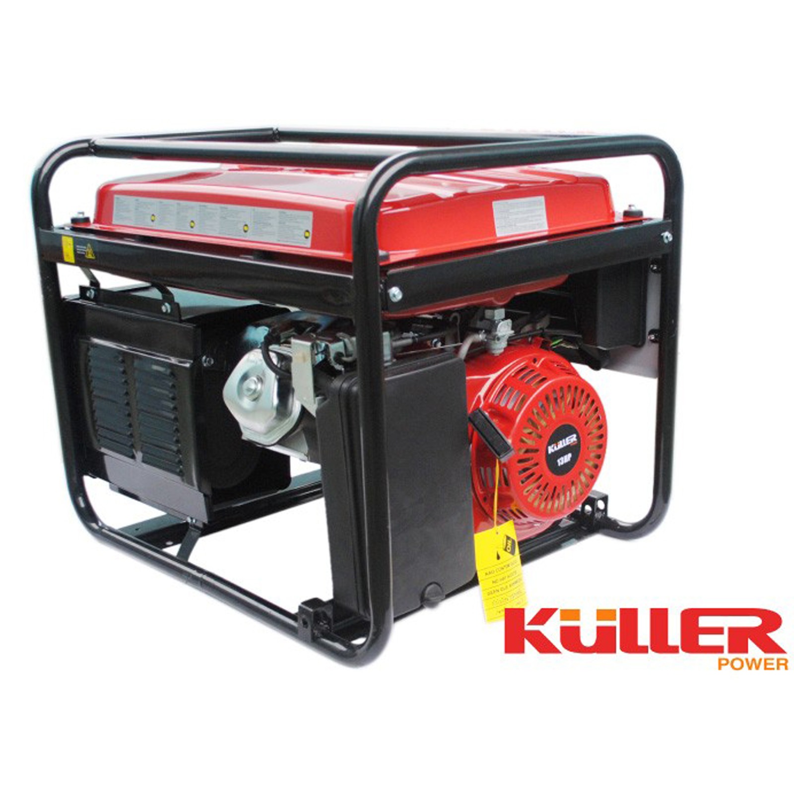 18HP Rated 7500W Max 8000W Single Phase Generator 4 Stroke Portable Petrol Kuller