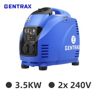 GENTRAX GT3500 3.5KW Max Inverter Generator Pure Sine Petrol Camping Portable