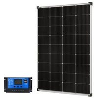 Acemor 12V 350w Solar Panel Kit Mono Fixed Carava 10A Controller Charging USB
